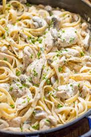 Fettuccine Chicken Alfredo